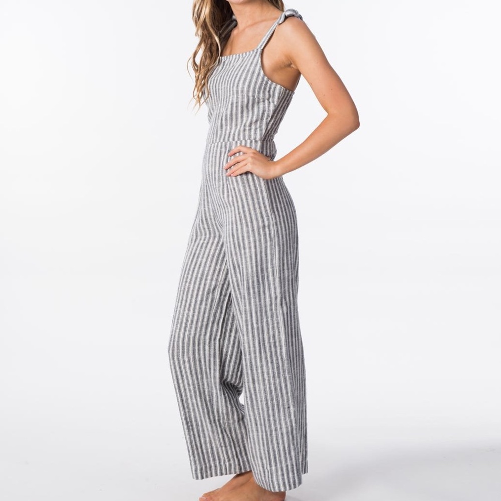 NWT Rip Curl Striped Lakeshore Jumpsuit Romper